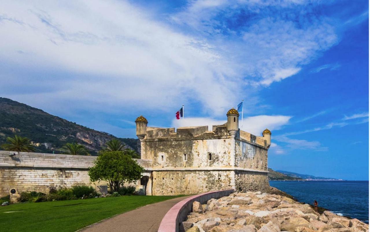 Menton Smartworking And Relax On The Beach, Seaview Екстер'єр фото